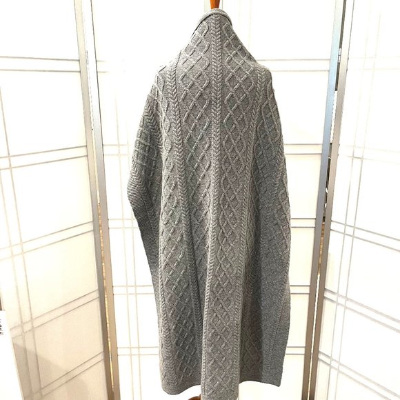 BUGABOO Grey Lambswool and Nylon Blend Baby Blanket - Picture 1 of 6